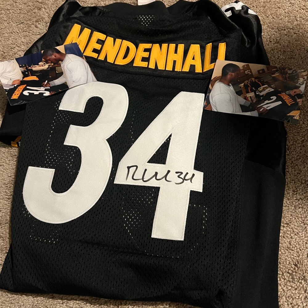 Steelers Jersey Mendenhall 34